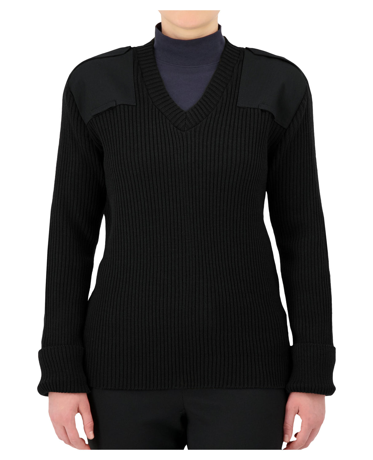 Cobmex - V-neck Rib 'Commando', Velcro Epaulettes