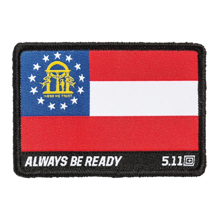Georgia State Flag Patch