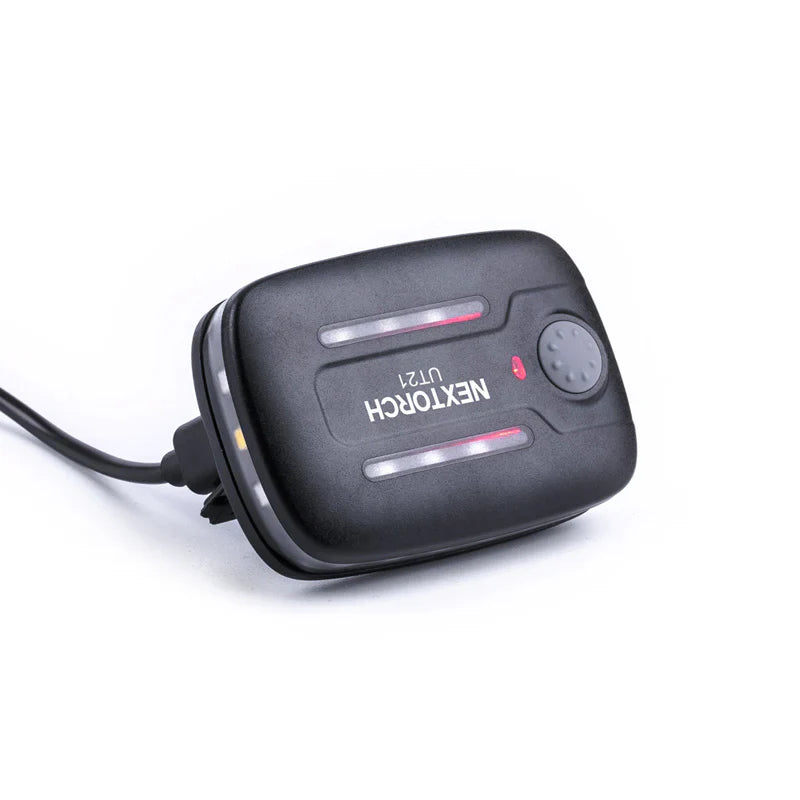 NexTorch - Lampe de sécurité/d'avertissement multifonction UT21 (capteur de gravité et de tapotement)