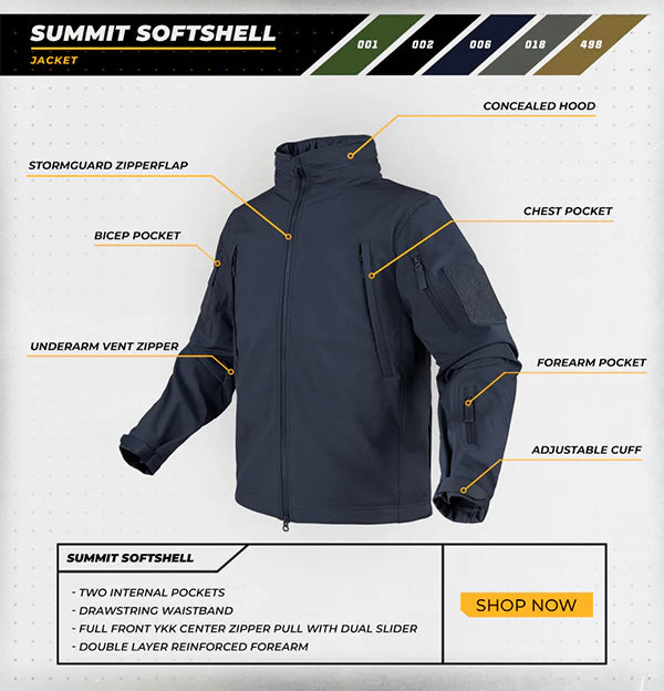 Condor Tactical Summit Soft Shell Jacket