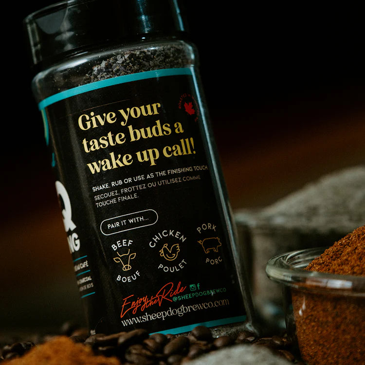 Sheepdog Brew Co - Sauce barbecue au café noir, 300 grammes