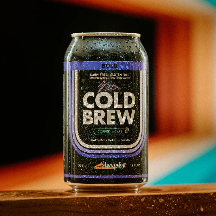 Sheepdog Brew Co - Bold Cold Brew Coffee, 355 ml/can