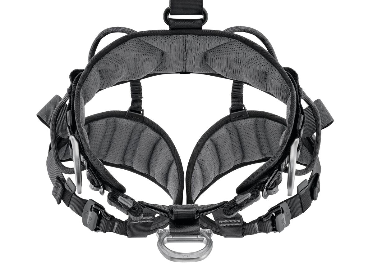 Petzl AVAO BOD full body harness, ANSI, CSA & NFPA, BLACK/YELLOW, SZ 2