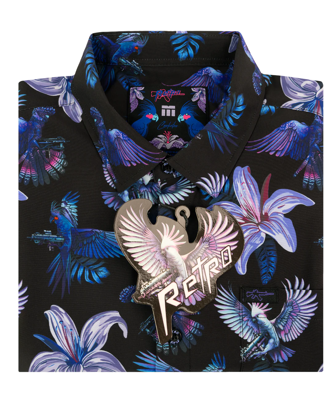 Retro Rifle - Cockatoo Button Down