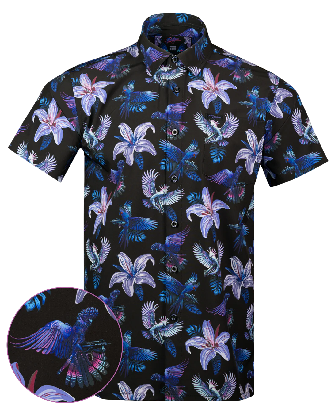 Retro Rifle - Cockatoo Button Down