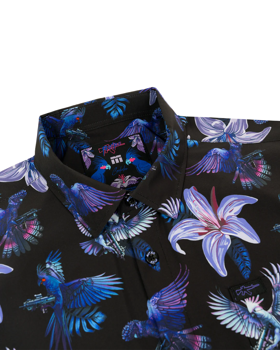 Retro Rifle - Cockatoo Button Down