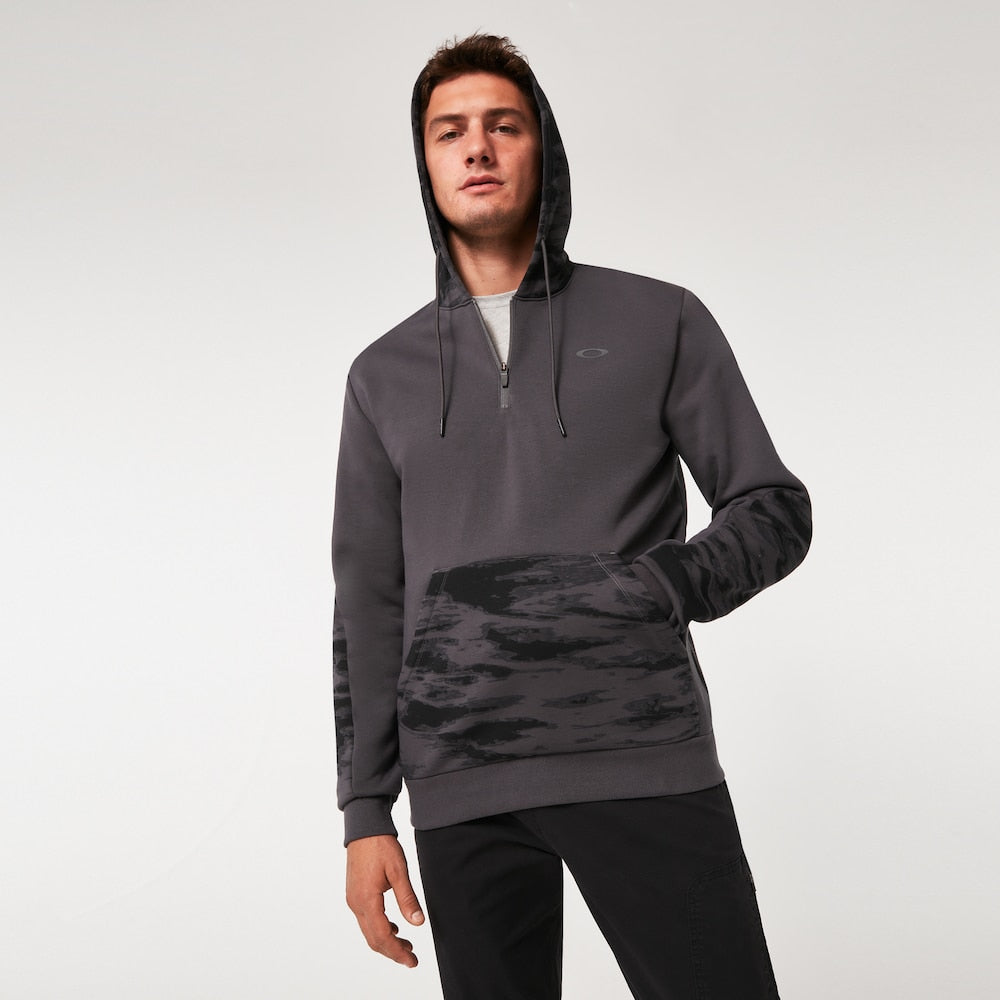 Oakley Camo Patch 1/4 Zip Hoodie