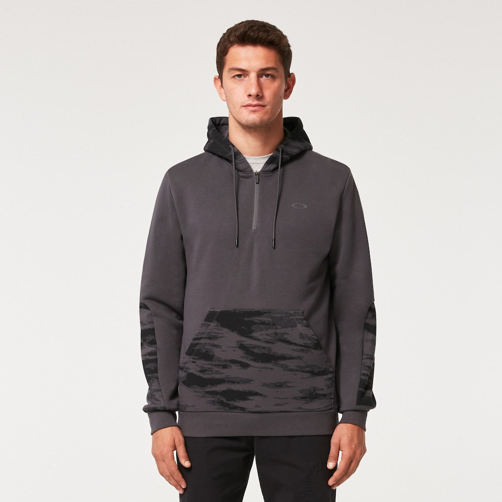 Oakley Camo Patch 1/4 Zip Hoodie