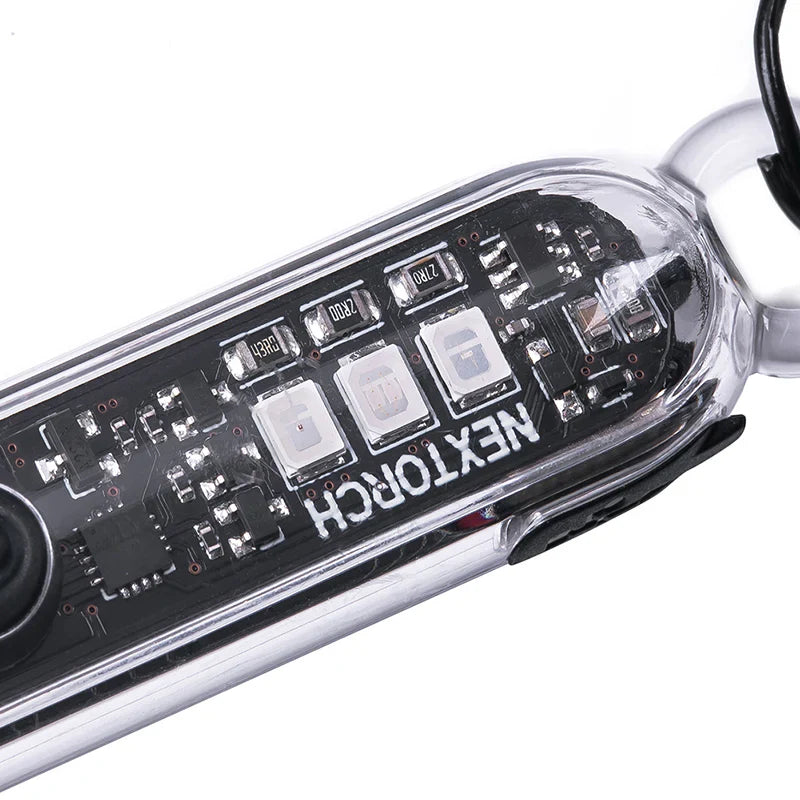NexTorch - Lampe torche porte-clés multi-lumières K40