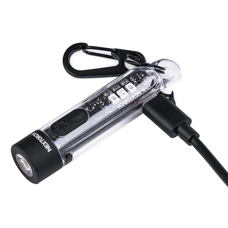 NexTorch - Lampe torche porte-clés multi-lumières K40