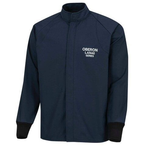 Oberon 40 Cal LAN Arc Flash Kit with Escape Strap (Hood, Coat, and Bib Suit Set)