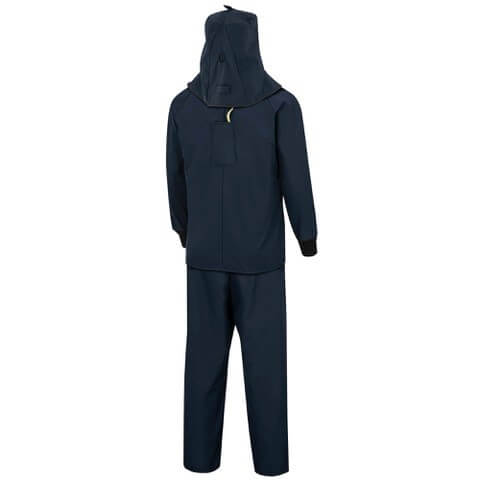 Oberon 40 Cal LAN Arc Flash Kit with Escape Strap (Hood, Coat, and Bib Suit Set)