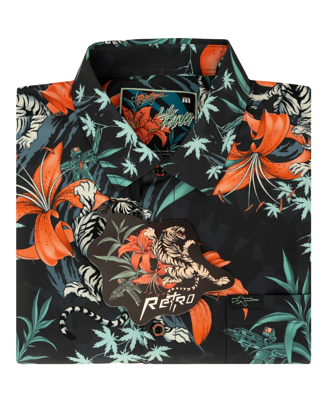 Retro Rifle - Lily Fang Button Down Shirt
