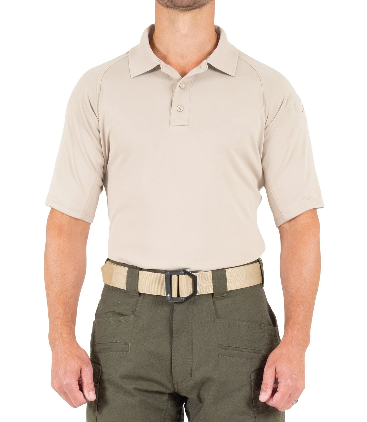 Polo tactique à manches courtes pour homme
