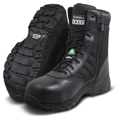 Tactical Gear: Moisture-wicking antimicrobial lining, slip-resistant outsole.