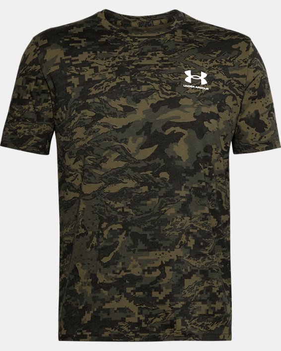 T-shirt à manches courtes camouflage ABC Under Armour pour homme