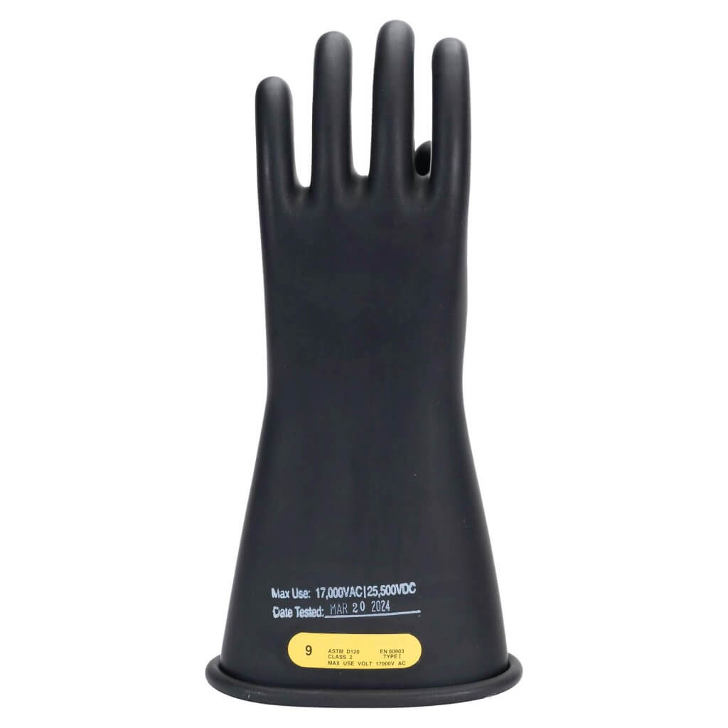 Oberon Class 2 Rubber Electrical Gloves