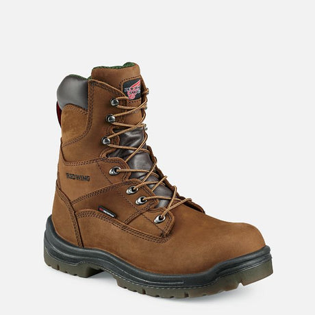 Red Wing King Toe 8" W/P Insulated: Provides 44% more toe room for enhanced comfort.