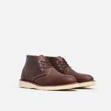 Red Wing Heritage Work Chukka: Goodyear welt construction for resolable wear.