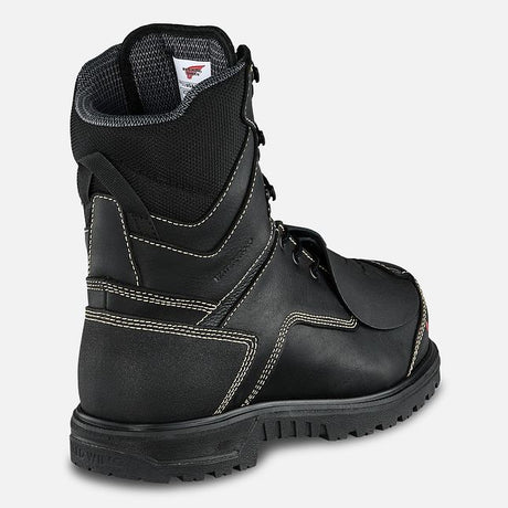 Red Wing Brnr Xp Men's 8-Inch Waterproof CSA Safety Toe Boot: Kevlar®-reinforced stitching for durability.