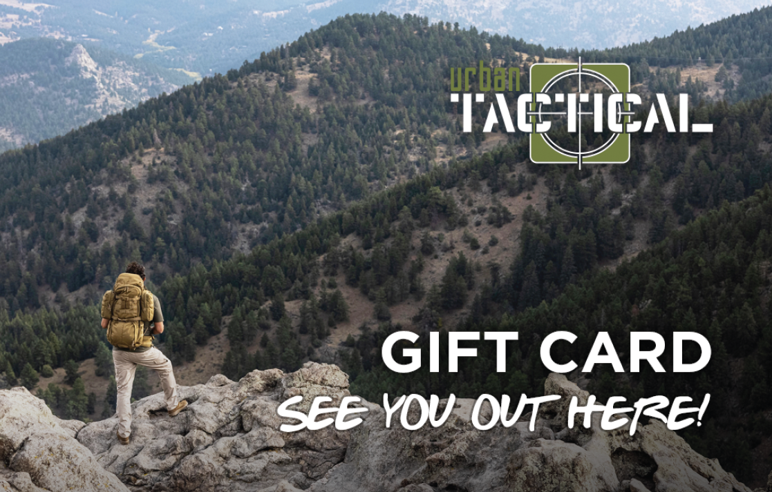 Urban Tactical Gift Card - ** For IN-STORE Purchases only. **