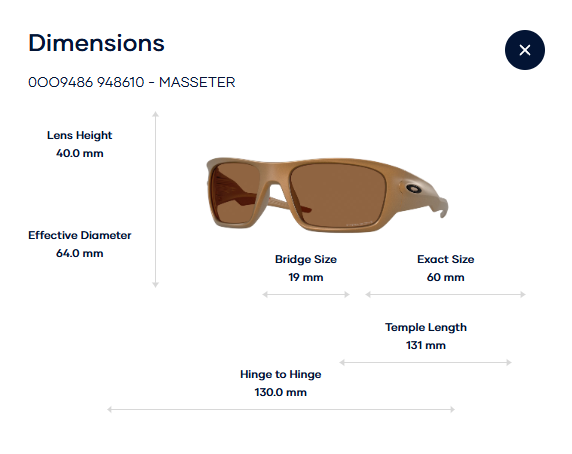 Oakley Masseter