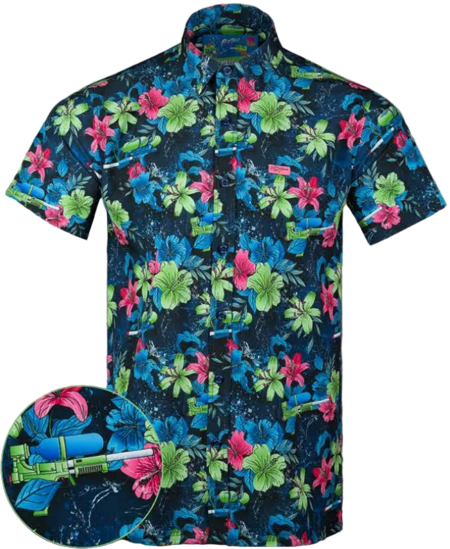 Retro Rifle - Soak Em Button Down
