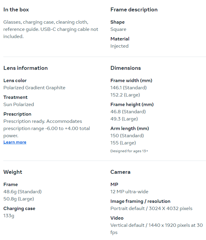 Ray-Ban - Meta Wayfarer