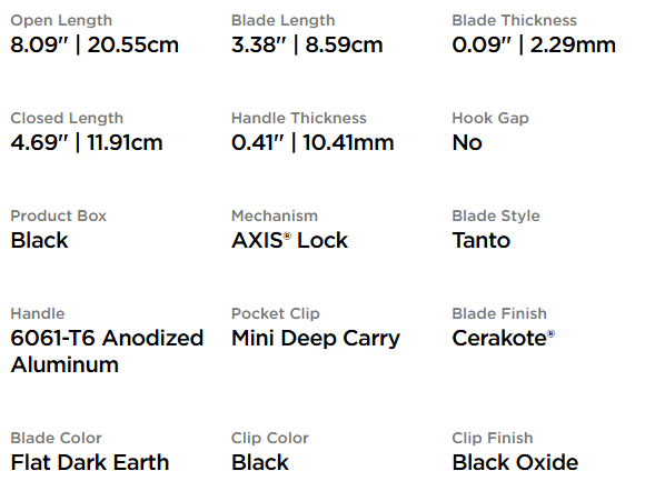 Benchmade Bailout - Crater Blue Aluminum