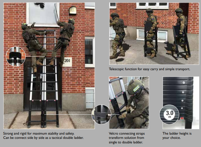 Set Breaching - Tactical Ladder 35
