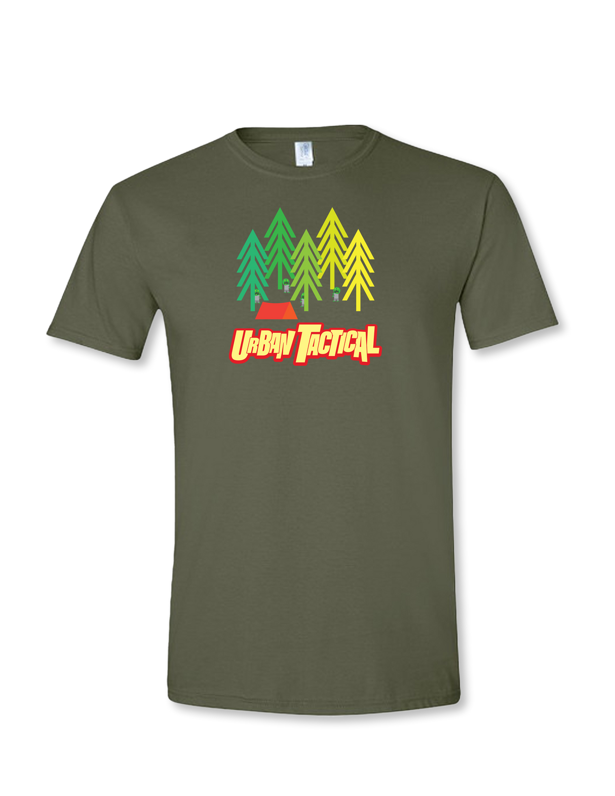 T-shirt Urban Tactical - Camping