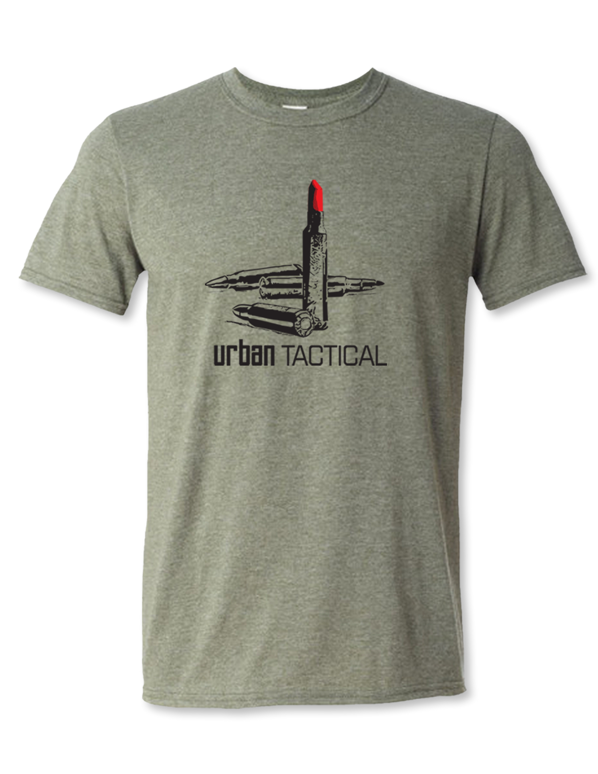 Urban Tactical - T-shirt rouge à lèvres