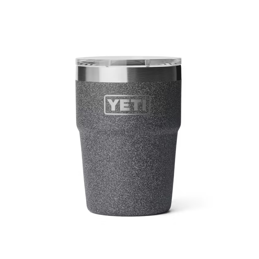 YETI - Rambler 16 oz Stackable - Black Stone