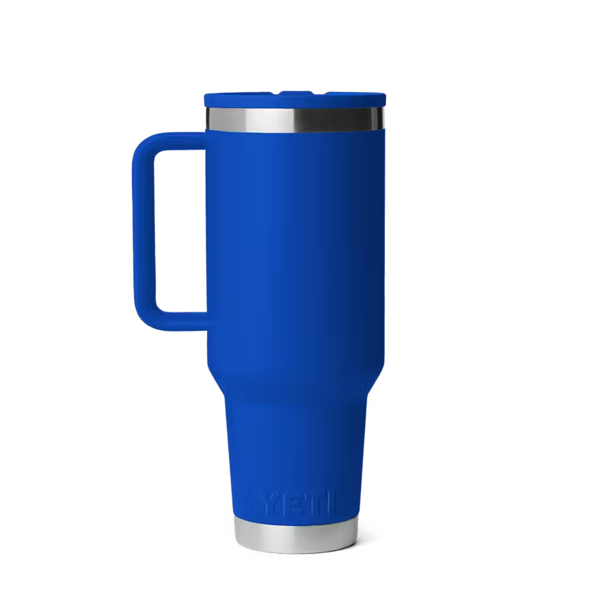 YETI - Rambler 40 oz Travel Straw Mug - Royal Blue