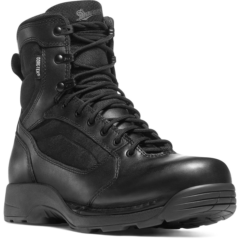Striker Torrent Side-Zip 6" Boot: Full-grain leather and 1000 denier nylon for durability.