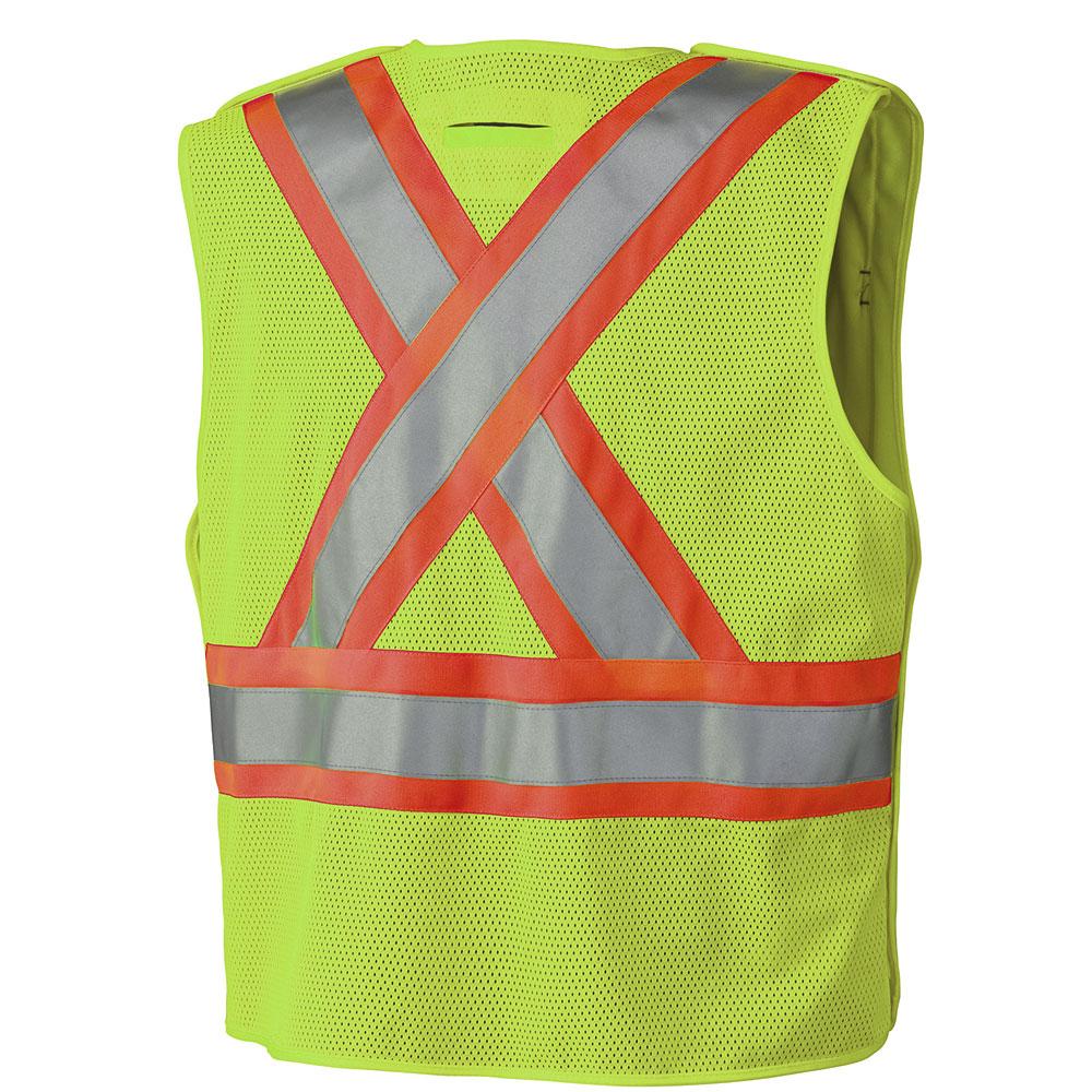 Pioneer - Hi-Viz Safety Tear-Away Mesh Back Vest