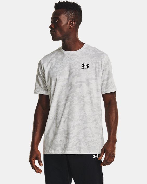 T-shirt à manches courtes camouflage ABC Under Armour pour homme