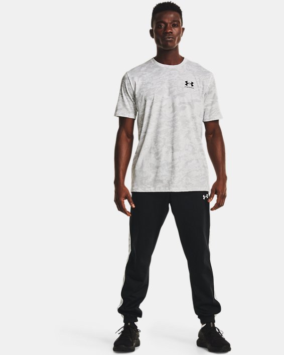 T-shirt à manches courtes camouflage ABC Under Armour pour homme