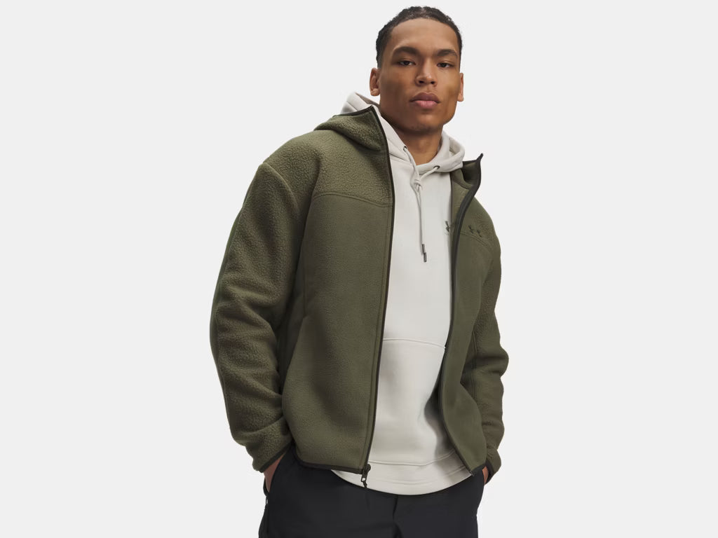 Under Armour - Men's ColdGear Infrared Basecamp Full Zip Fleece