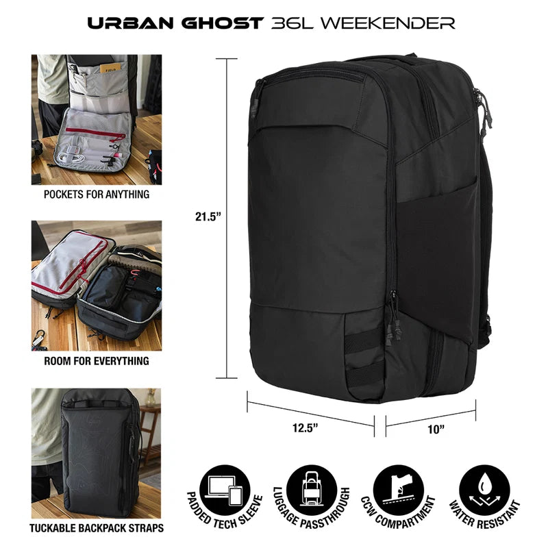 Vertx - Urban Ghost Weekender Pack (36L)