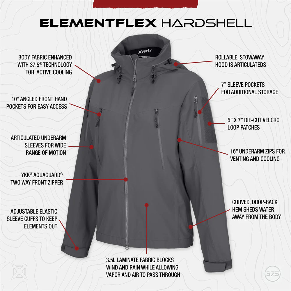 Vertx - ElementFlex Hardshell Jacket