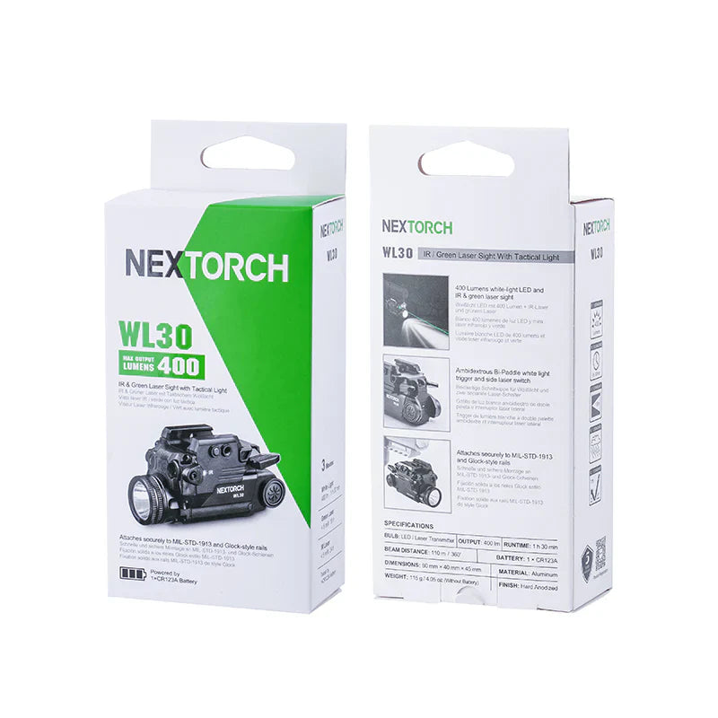 NEXTORCH - WL30 3-in-1 Multi Tactical Light