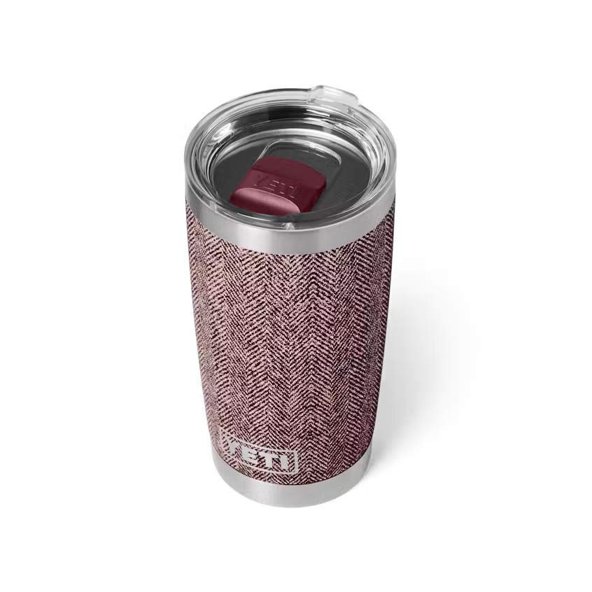 YETI - Rambler 20 oz Tumbler Mag Slider Lid - Riverhead Red