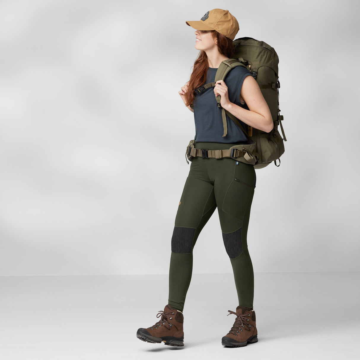 High Waistband with Drawstring: Ensures a secure and adjustable fit.