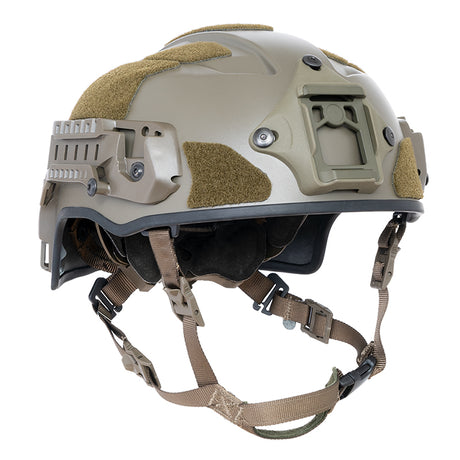 Helmet, Impact - Busch AMH-2 "Bump" Series, High Cut, w/ Rails & accepts NVG Shroud