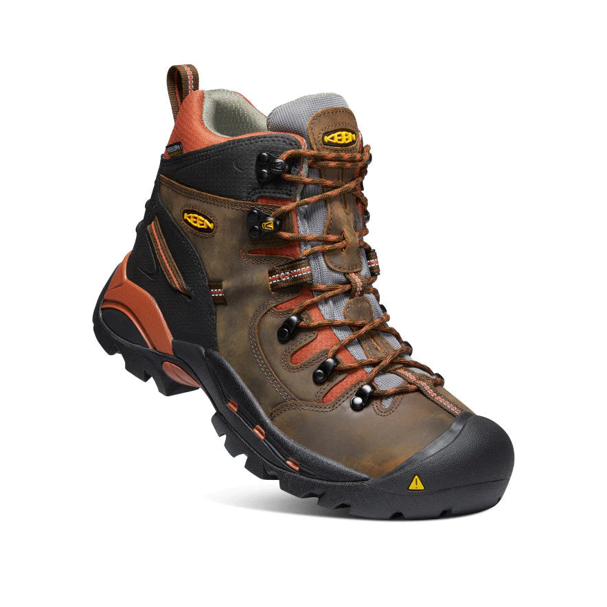 Keen Pittsburgh Soft Toe Waterproof - KEEN.KEY-TECH torsional plate for stability.