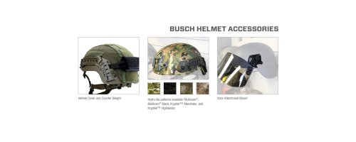 Helmet, Ballistic - Busch AMP "TP" Series ACH, w/ Rails