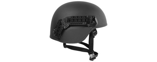 Helmet, Ballistic - Busch AMP-1 "E" Series ACH, High Cut, w/ Rails