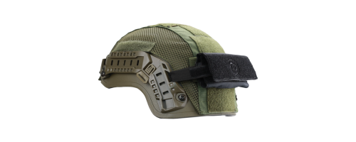 Helmet, Ballistic - Busch AMP-1 "E" Series ACH, High Cut, w/ Rails