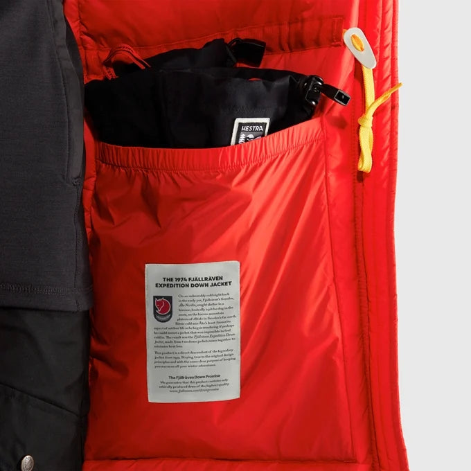 Fjallraven - Parka longue en duvet Expedition - Femme